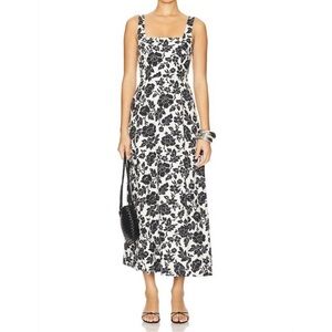 Posse Skyla Dress in Bone/Black